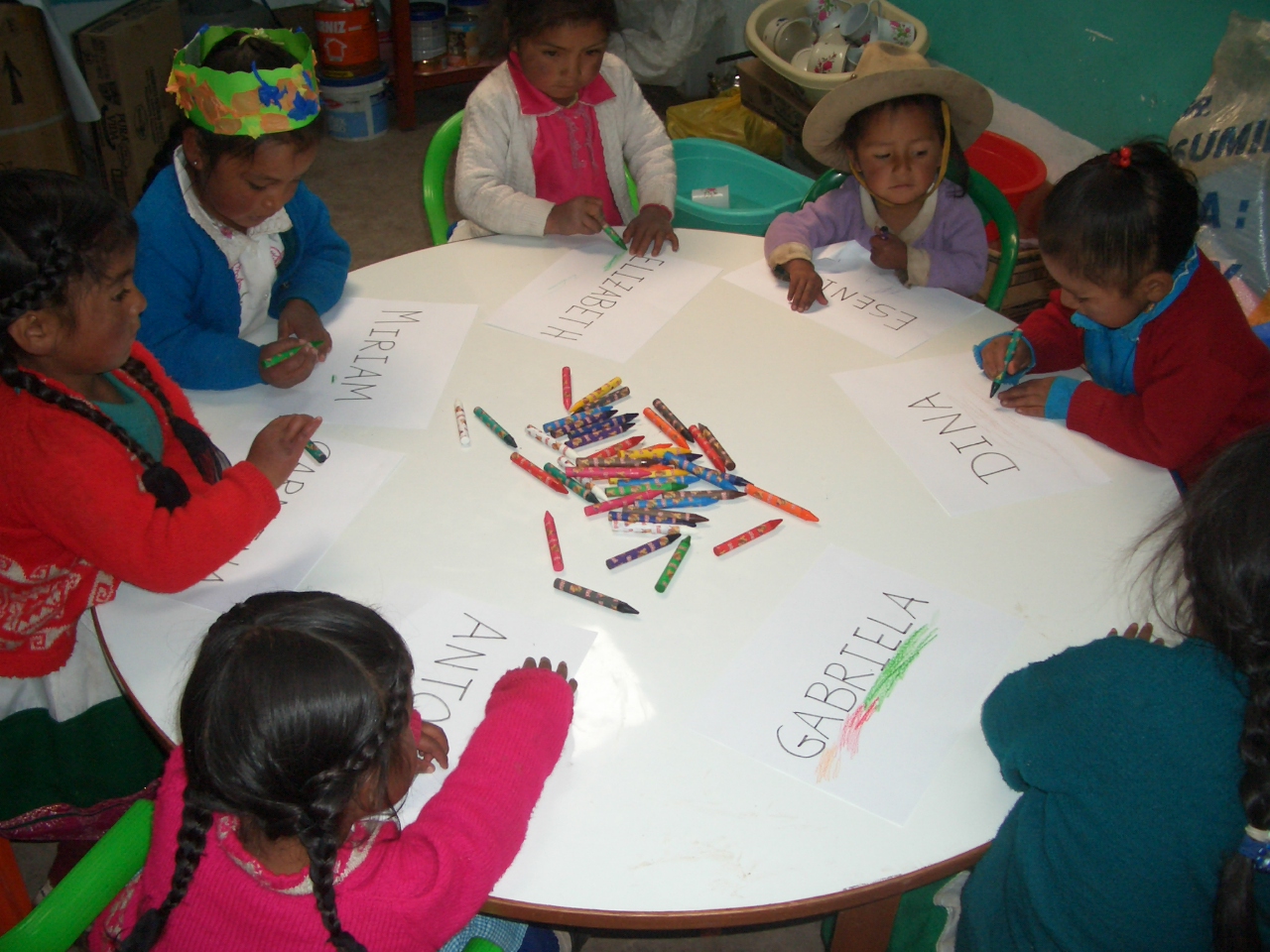 Educando entre los quechuas