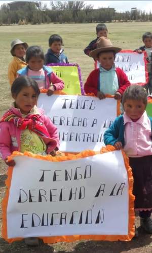 en defensa de los niños y niñas