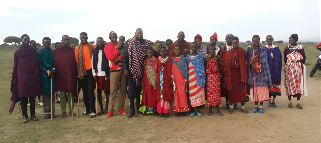 la forja de un líder masai AS