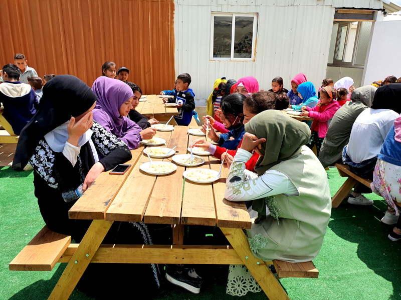 refugiados sirios comedor social